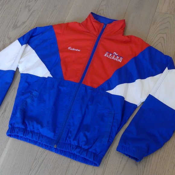 The Grand Ballroom Catherine Red/White/Blue XSmall Tracksuit Jacket - Picture 3 of 8